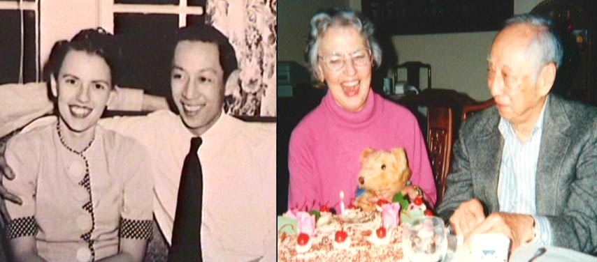 Glen and Wah, young and old