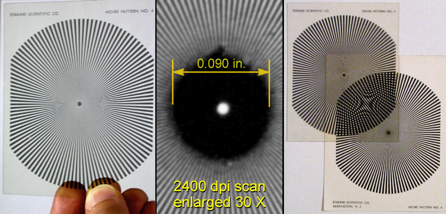 Edmund Scientific moire Pattern No. 4 details - HeroComm.com