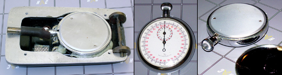 Star Trek TOS original "Alpha" hero communicator prop stopwatch - HeroComm.com